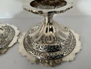 Edward Vll Sterling silver tazzas