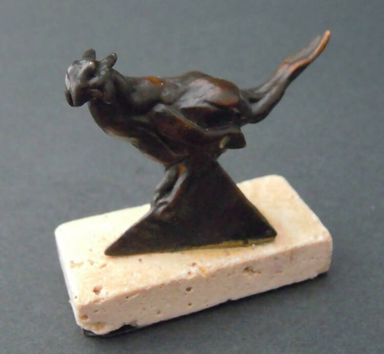 Pheasant - bronze sculpture by Edward Waites