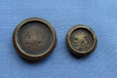 Collection Brass Weights - Part Set/Nest + Avery ½oz & Victorian 4 Dram
