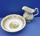 Royal Doulton Brambly Hedge Seasons Jug and Bowl - Spring