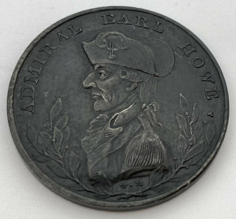 The Glorious First of June Medal, Bust of Admiral Earl Howe.