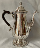 Georgian, George IV period, large Old Sheffield Plate coffee pot, circa 1820.
