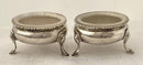 Georgian, George III, Pair of Silver Salts. London 1764. 3 troy ounces.