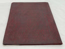 Edwardian Silver Mounted Leather Document Wallet. Birmingham 1901 Charles Penny Brown.