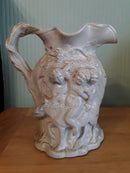 Reserved for Kay - A Large Saltglaze Bacuss Jar.