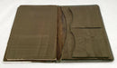 Art Deco Silver Mounted Morocco Leather Blotting Folder. London 1928 Asprey & Co. Ltd.