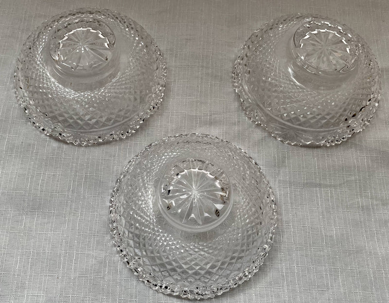 Victorian Silver Plated & Cut Glass Centrepiece with Mirrored Plateau. Henry Wilkinson & Co. of Sheffield, circa 1850 - 1870.