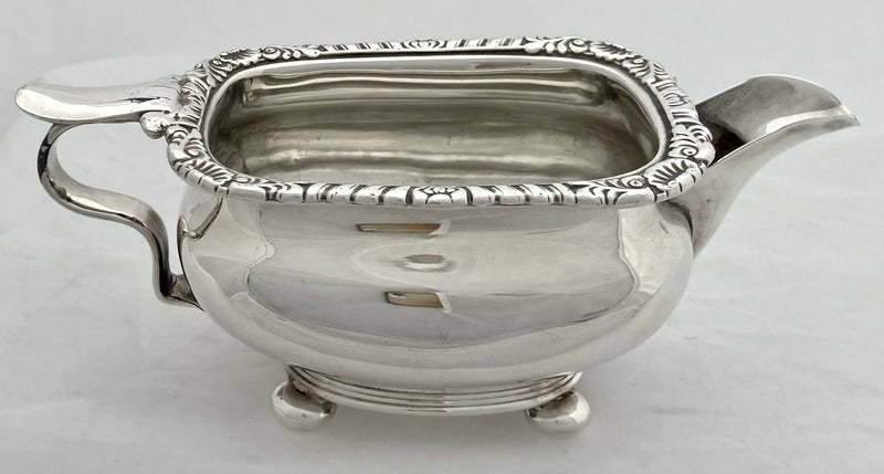 Georgian Old Sheffield Plate Cream Jug, circa 1820.