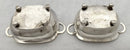 Georgian, George III, Pair of Silver Salts. London 1809 Thomas James. 5.6 troy ounces.