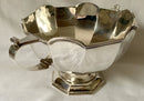 Asprey, George V, Twin Handled Silver Bowl of Dodecagon Form. Sheffield 1911 Asprey & Co. Ltd. 41 troy ounces.