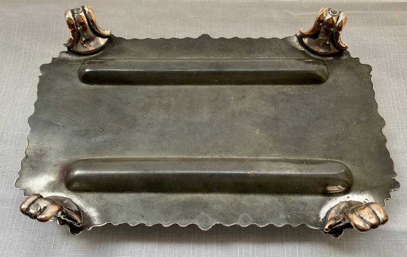 Georgian, George IV period, Old Sheffield Plate Inkstand, circa 1820.