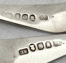 Georgian, George III, Pair of Silver Sauce Ladles. London 1798 Richard Crossley. 3.2 troy ounces.