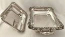 Georgian, George IV, Old Sheffield Plate Entree Dish, Cover & Warming Stand.