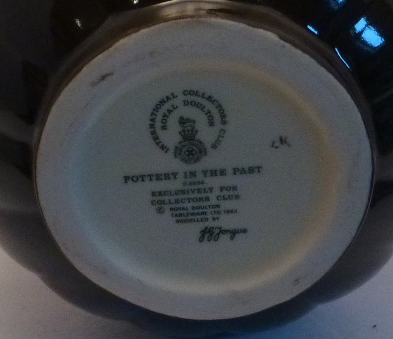Royal Doulton Loving Cup - Pottery In The Past - D6696
