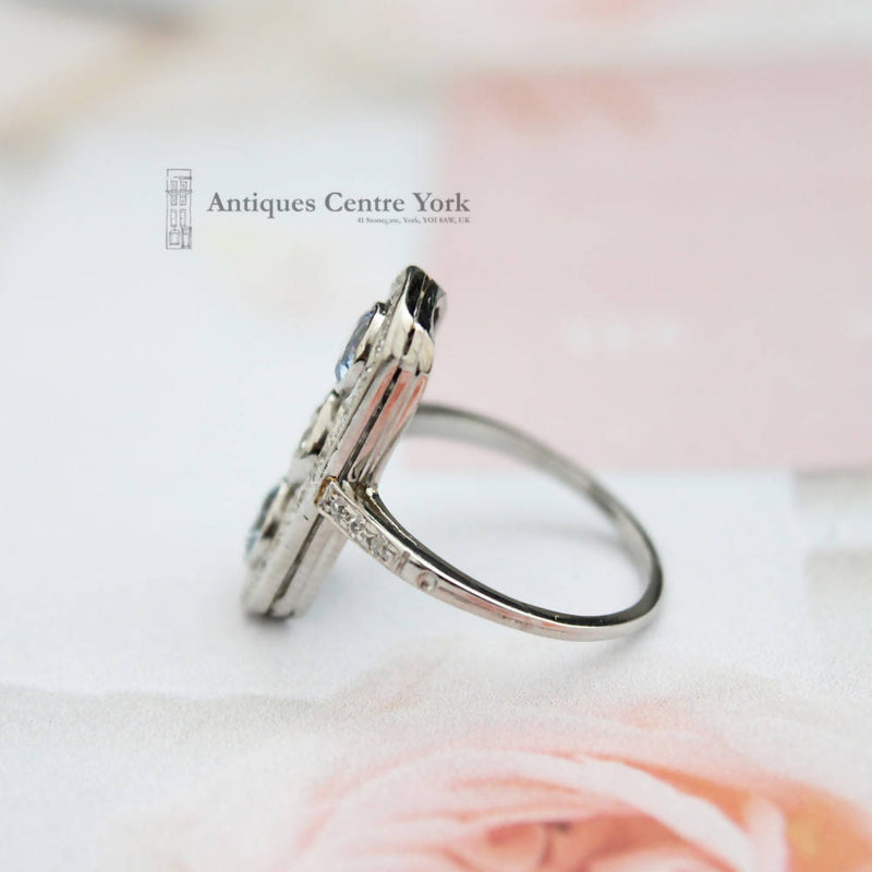 Art Deco Platinum & Diamond Ring