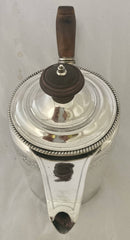 Georgian, George III, Silver Coffee Biggin. London 1804 Robert Hennell I & Samuel Hennell. 17 troy ounces.