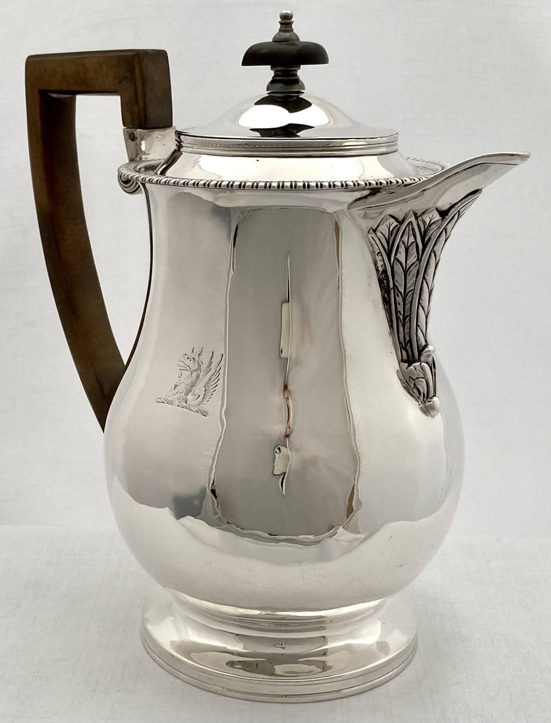 Georgian, George III, Silver Coffee Biggin. London 1809 Robert Hennell I & Samuel Hennell. 21.8 troy ounces.