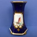 Royal Crown Derby Vase C1912 Signed By W.E. J. Dean