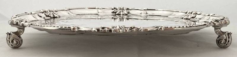 Late Victorian Silver Plated Salver.