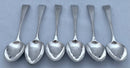Georgian, George III, Six Scottish Silver Tablespoons. Edinburgh 1797. 13 troy ounces.