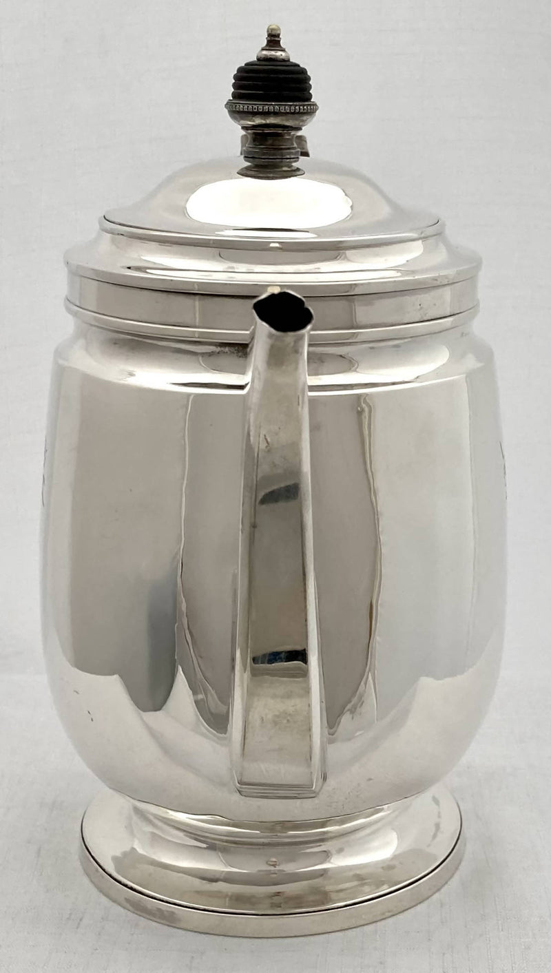 Georgian, George III, Silver Coffee Biggin. London 1817 Rebecca Emes & Edward Barnard I. 17 troy ounces.