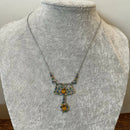 1950’s coloured paste necklace