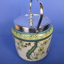 James McIntyre Floral Biscuit Barrel C1904-1913