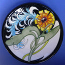 Moorcroft Lily Plume Tray / Coaster by Emma Bossons