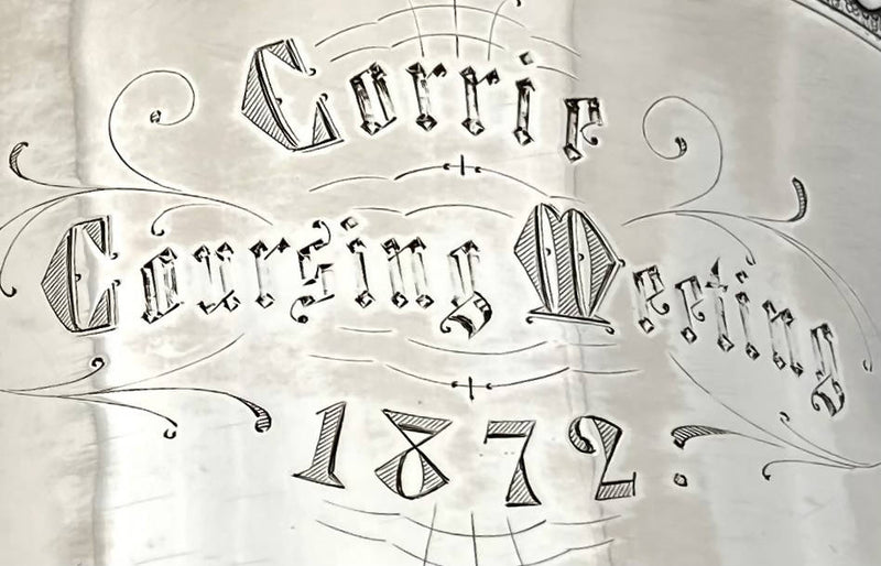 Georgian, George IV, Silver Cup & Cover, Hunting & Coursing Interest. London 1824 Joseph Angell I. 43.6 troy ounces.
