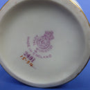 Royal Worcester Roses Vase Signed By Millie Hunt C1929