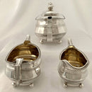 Georgian, George III, Silver Tea Set. London 1817/20 Thomas Wallace II & Jonathan Hayne. 36.9 troy ounces.