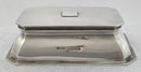 Edwardian, Silver Inkstand. London 1910 Asprey & Co Ltd. 12.6 troy ounces.