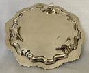 Ornate Early 20th Century Silver Plated Waiter. D.G. Collins.