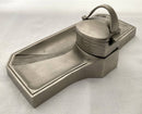 German Jugendstil Pewter Inkstand, circa 1890 - 1900.