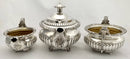 Georgian, George III, Silver Tea Service, York 1819 Barber & Whitwell. 50 troy ounces.