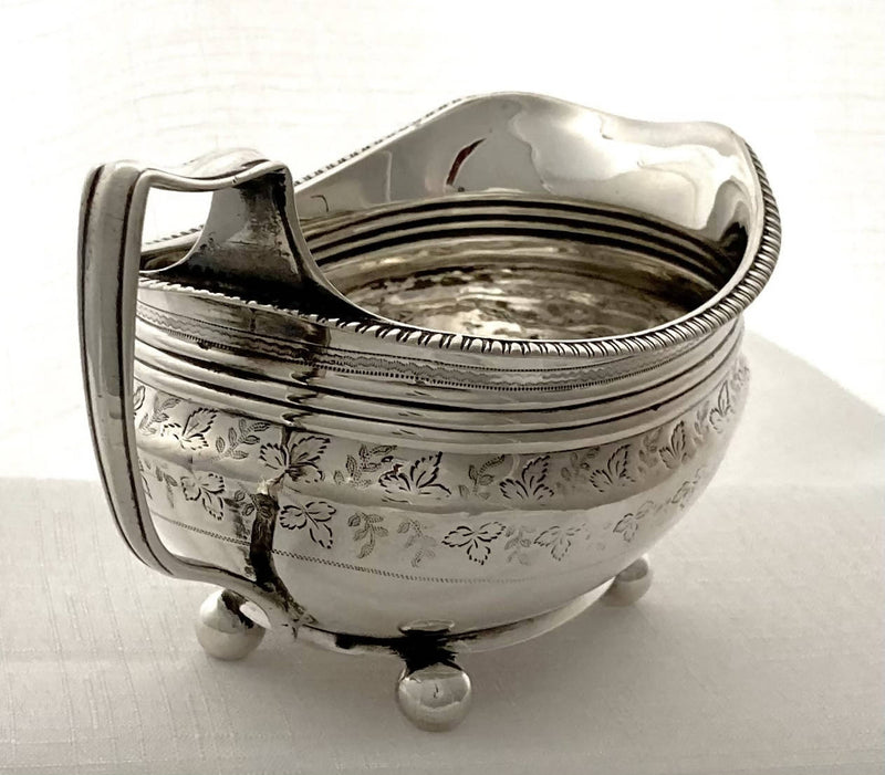 Georgian, George III, Silver Cream Jug. London 1812. 4.4 troy ounces.