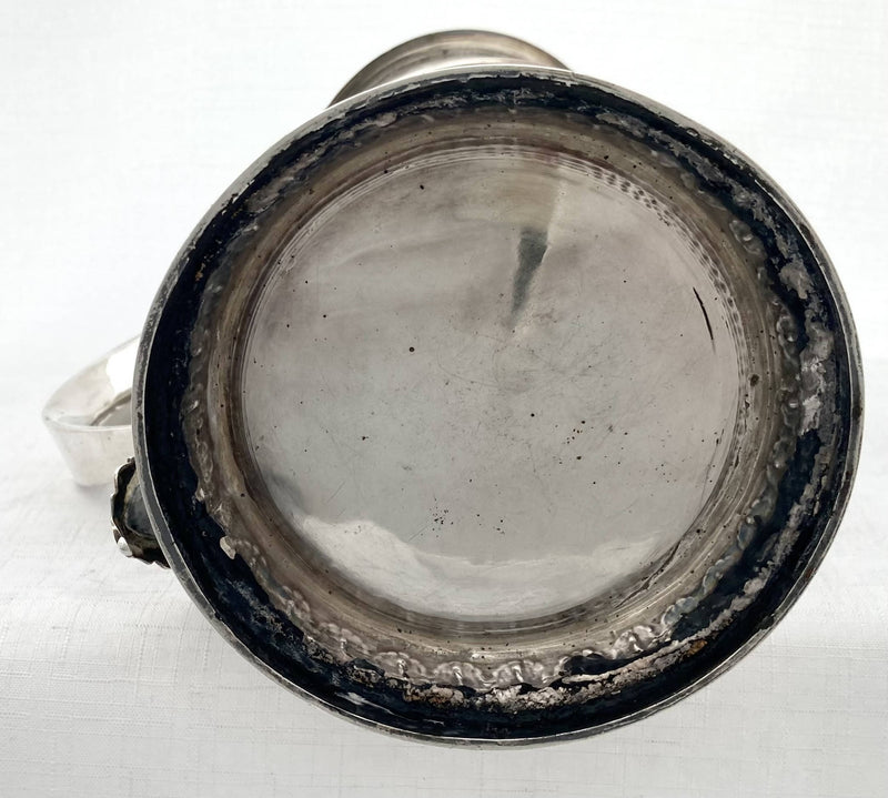 Georgian, George III, Silver Mask Head Tankard Jug. London 1772 Thomas Wallis I. 26.5 troy ounces.