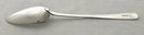 Georgian, George IV, Silver Basting Spoon. London 1822 Solomon Royes. 4.2 troy ounces.