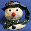 Royal Doulton Miniature Character Jug - Snowman (Carrot Nose) D6972