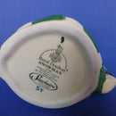 Royal Doulton Miniature Character Jug - Snowman - Holly and Berries Handle D7062 (Boxed)