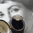 Art Deco Platinum Diamond Solitaire 1.50cts apx