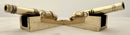 Pair of Portsmouth Navy Week Brass Naval Cannon.