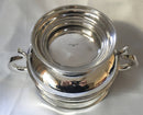 Garrards silver, twin handled, trophy bowl. London 1928 Garrard & Co. Ltd. 43 troy ounces.