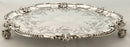 Late Victorian Silver Plated Salver.