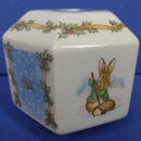 Wedgwood Beatrix Potter Peter Rabbit Merry Christmas Money Box
