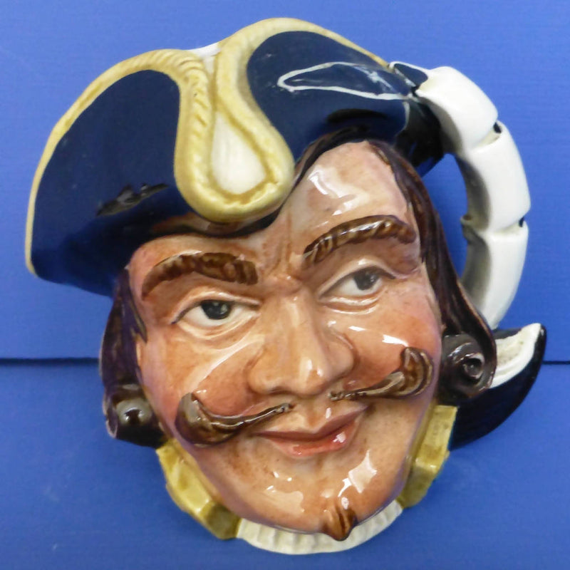 Royal Doulton Small Character Jug Captain Henry Morgan D6469