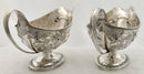 Georgian, George III, Pair of Silver Sauce Boats. London 1800 Godbehere, Wigan & Boult (Bult). 12 troy ounces.