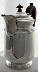 Georgian, George III, Silver Coffee Biggin, London 1819 Rebecca Emes & Edward Barnard I. 25 troy ounces.