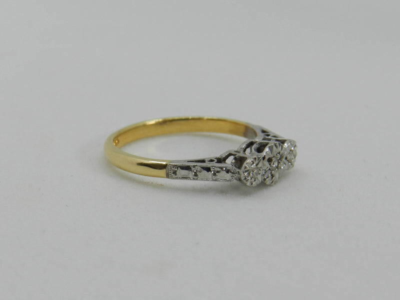 Diamond three stone Ring