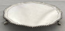 Georgian, George III Silver Salver, London 1772, Richard Rugg 19.5 Troy Ounces.